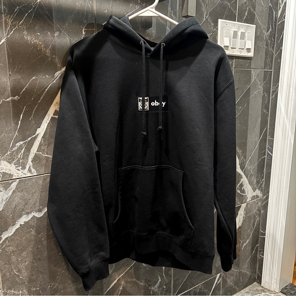 Obey Black Heavy Pullover